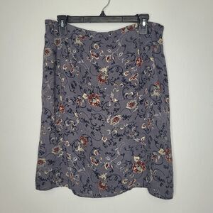 Vintage Hunt Club gray romantic fairy tale short grunge flirty skirt size 16